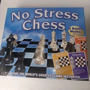 No Stress Chess Board Game Complete